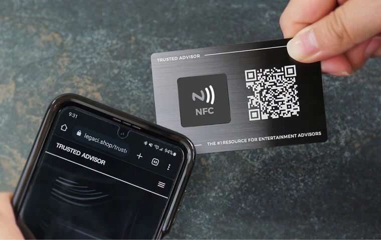 بازار کارت ویزیت NFC