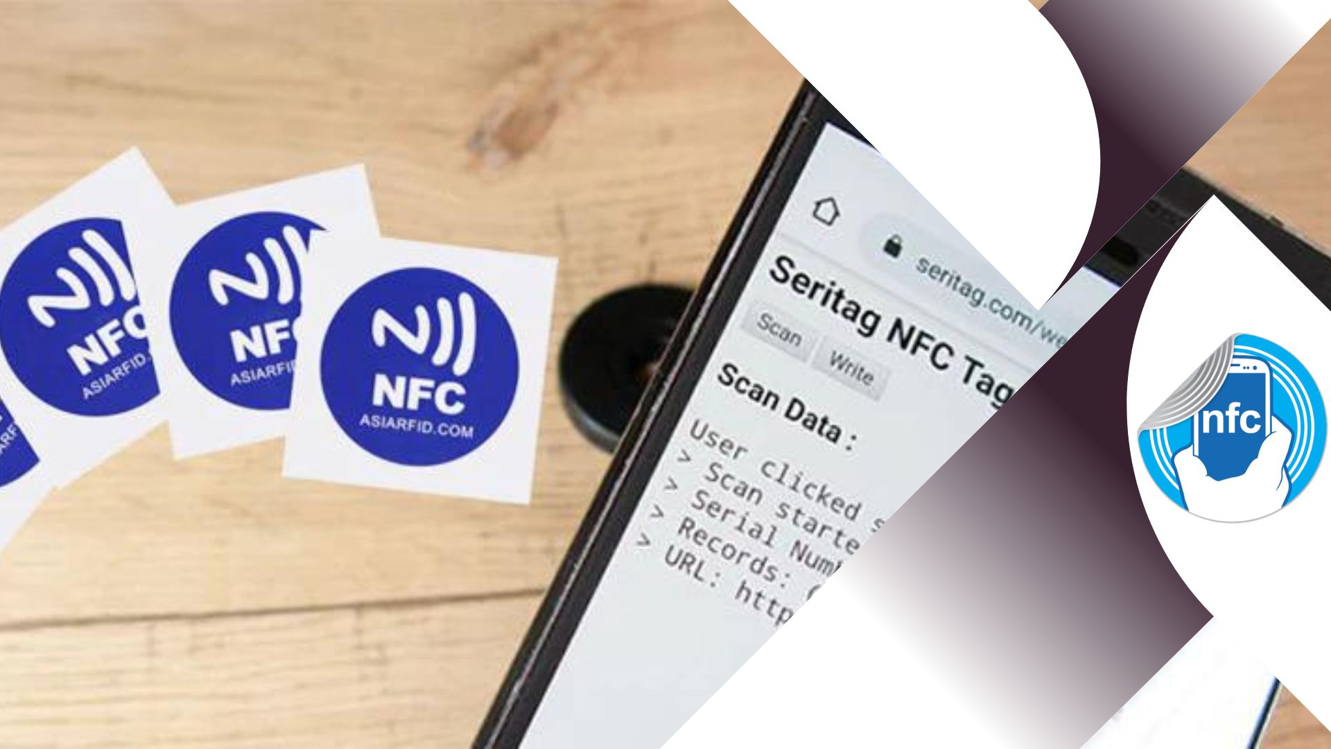 تگ nfc مدل کارتی 213